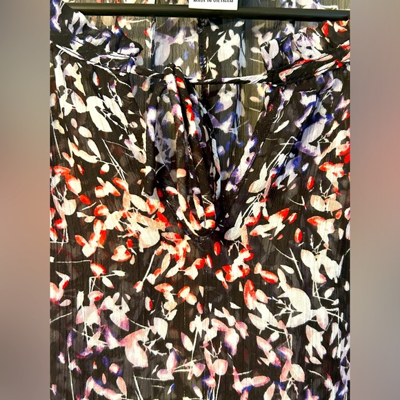 Liz Claiborne sheer blouse, size 2X - Picture 3 of 6